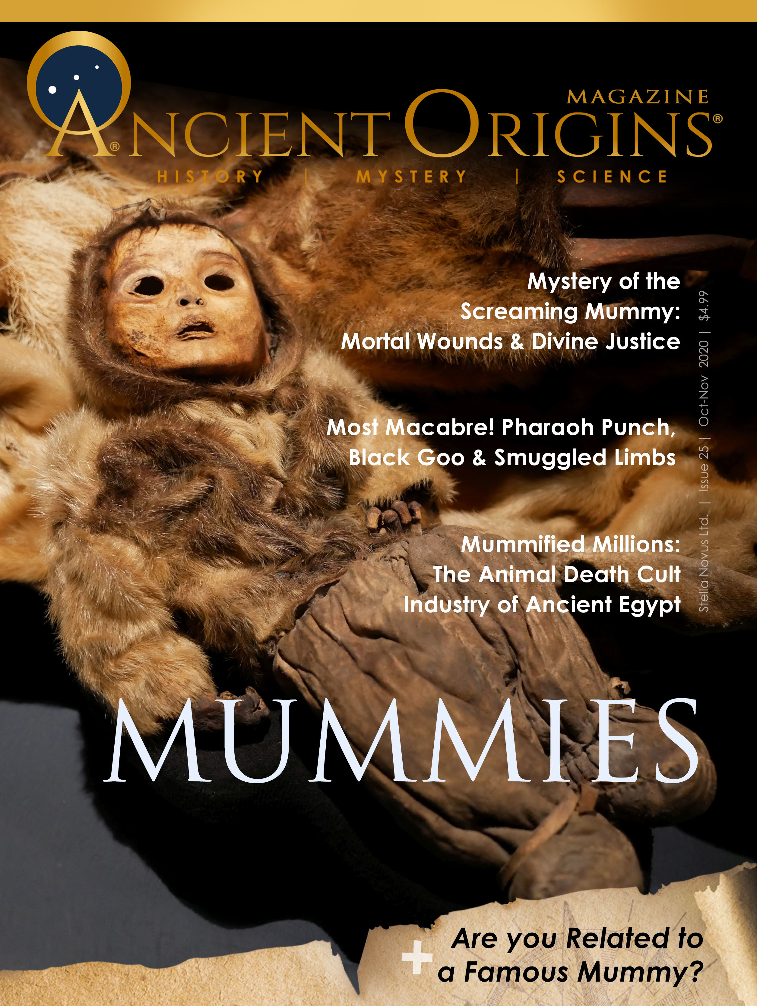 Oct - Nov 2020 Mummies Ancient Origins Magazine Mummies - Ancient Origins Magazine