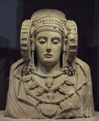 The Lady of Elche, believed to be a piece of Iberian sculpture from the 4th century BC. (Carole Raddato/CC BY SA 2.0)
