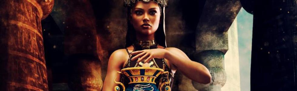 Ancient Egyptian priestess. (Obsidian Fantasy / Adobe Stock)